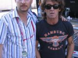 Carsten mit Peter Maffay auf dem Hessentag 2005 in Weilburg